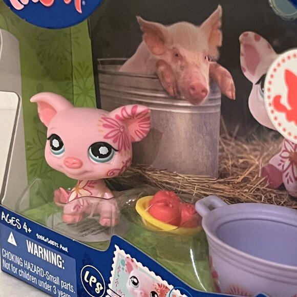 Littlest Pet Shop Postcard Pets Pig #1065 NEW - Picture 6 of 8